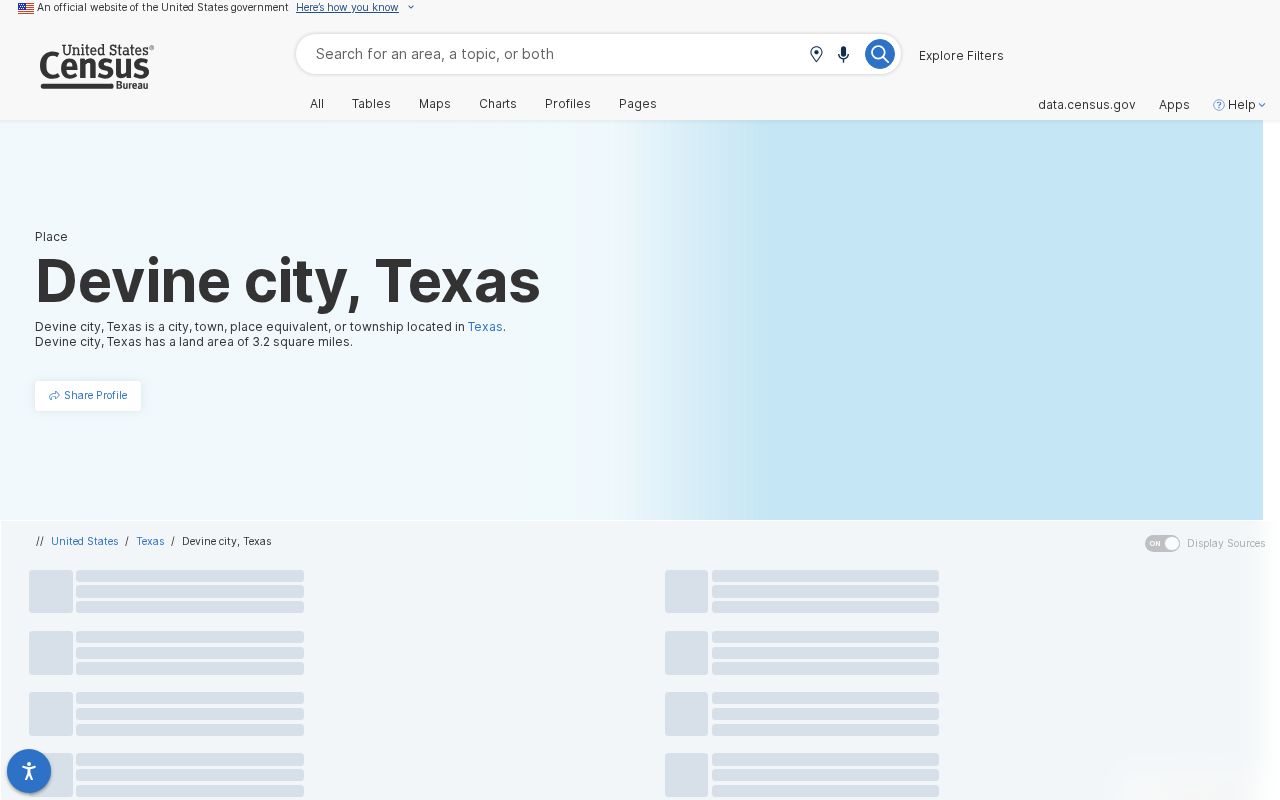 Devine Medina County criminal history Census city profile