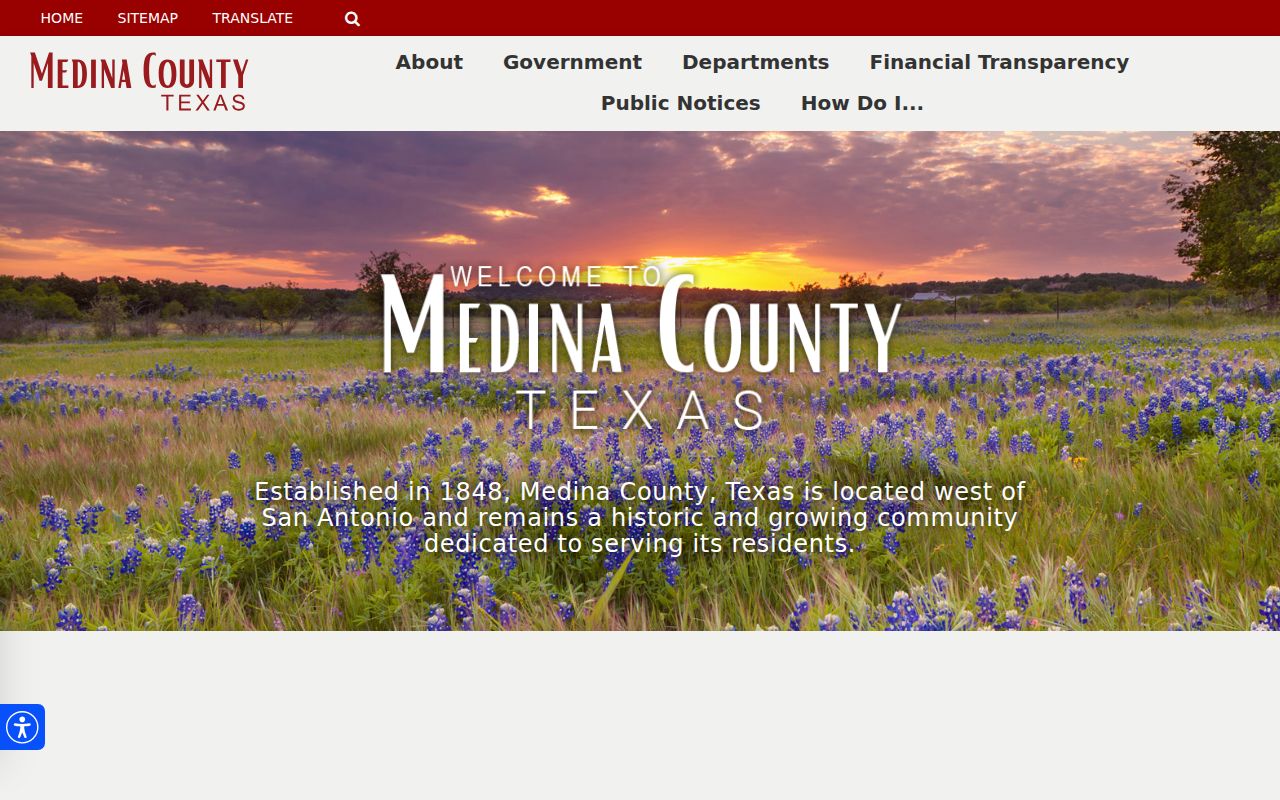 Medina County criminal history office directory