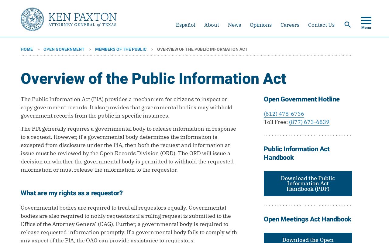 Medina County criminal records Texas Public Information Act overview